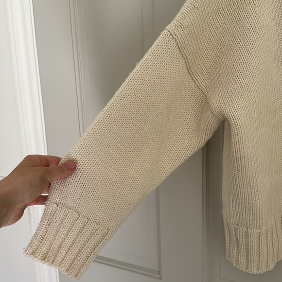 Gillian Stevens- Elliot Pullover in Ivory - Picture 4 of 7